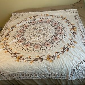 Floral tapestry